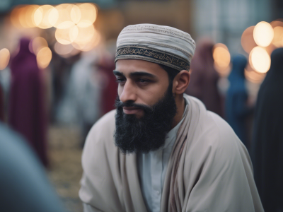 muslims at prayer