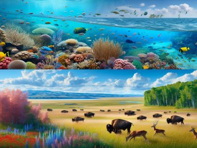 Understanding Ecosystems vs. Communities: Unraveling Nature's Intricate Dynamics g-neid-HJKDWB02PtNgbM