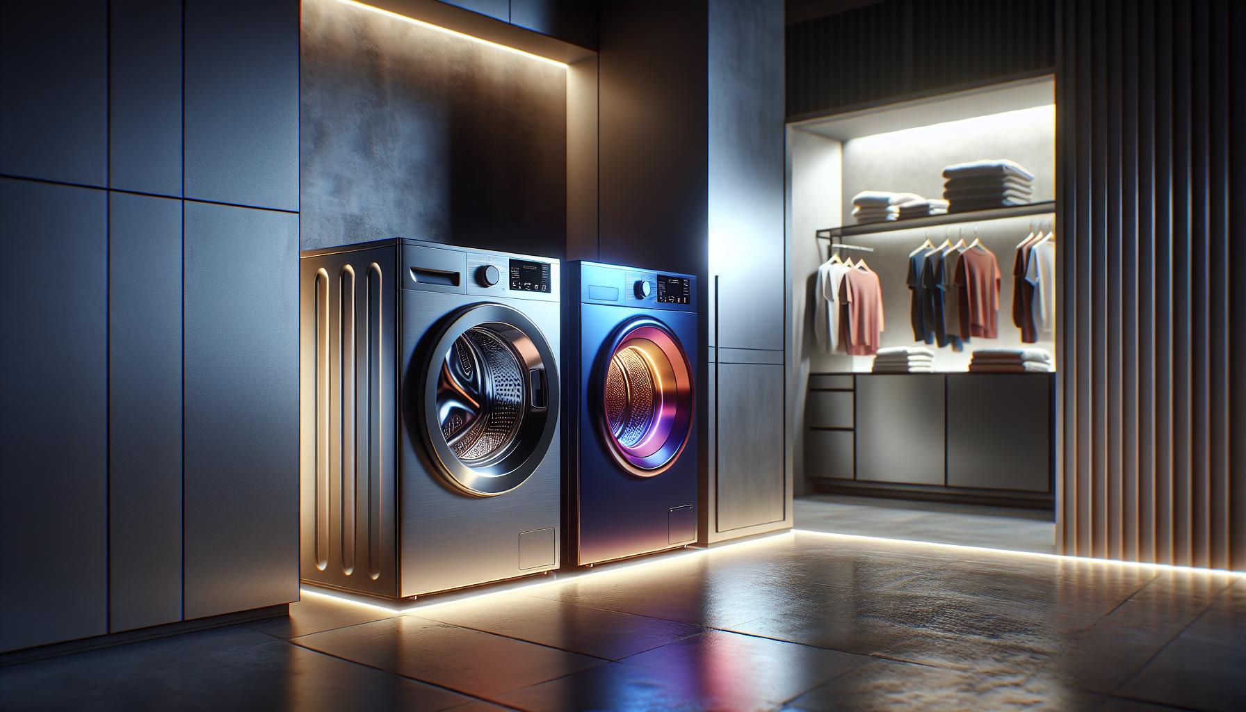 Lg Vs Samsung Washing Machine Wallpaper 8k