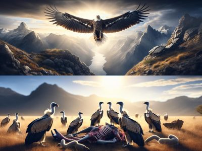 Key Differences Between Vultures and Eagles: Behavior, Appearance, and Ecological Roles be6M5dsvtj4wJ4mIeLLJr