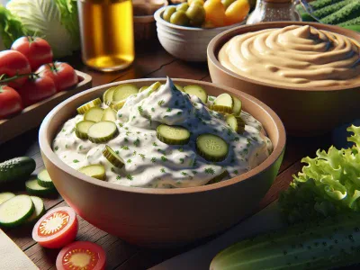 Difference Between Thousand Island and Russian Dressing: Ingredients, Flavor & Uses Explained OsJ2pWB7FvNS9aCYcf2YF
