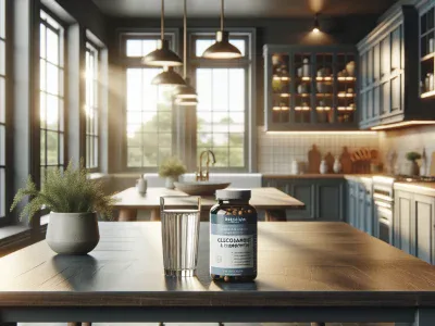 a-bottle-of-joint-health-supplements-on-a-kitchen-table