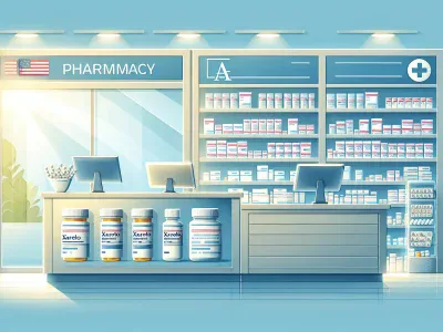 Xarelto Versus Eliquis: Comprehensive Comparison and Insights a-pharmacy-counter-displaying-xarelto-and-eliquis-prescription-bottles