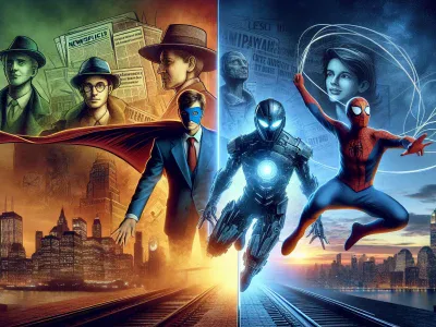 iconic-dc-and-marvel-characters-posing-with-iconic-cityscapes-in-the-background