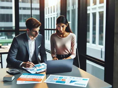 HMO vs. EPO: Understanding the Differences two-people-discussing-health-insurance-options-at-an-office-desk