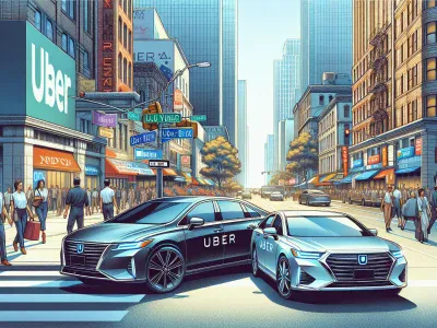 UberX Versus Comfort: An In-Depth Comparison two-sleek-cars-labeled-uberx-and-uber-comfort-on-a-city-street-during-daytime
