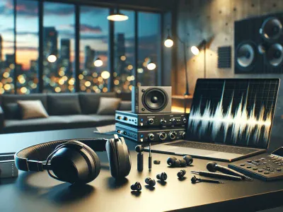 a-comparison-between-noise-cancelling-and-noise-isolating-headphones-on-a-desk