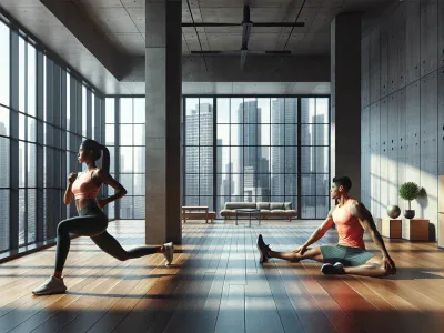 a-gym-scene-illustrating-both-dynamic-and-static-stretching-exercises