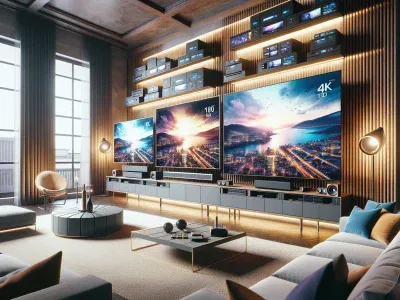 Difference Between 1080p and 4K Resolution two-televisions-showing-1080p-and-4k-resolutions-with-vibrant-visuals-in-a-living-room