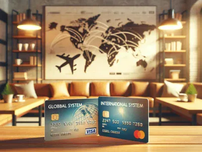 Understanding the Basics of Visa and MasterCard visa-and-mastercard-payment-cards-resting-on-a-traveler-themed-table-in-a-cozy-cafe