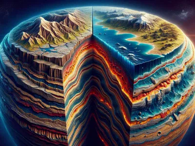 a-cross-section-showing-earth-s-continental-and-oceanic-crusts-with-distinct-features