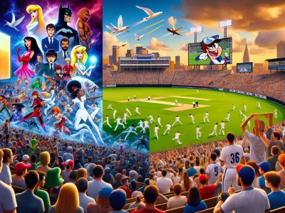 a-vibrant-contrast-of-an-anime-convention-and-a-cricket-stadium-in-the-u-s