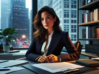 a-woman-reflects-on-emotions-in-a-modern-office-setting