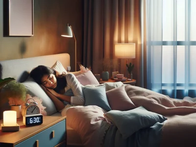 Which Is More Important: REM or Deep Sleep a-woman-sleeping-peacefully-in-a-sunny-tranquil-bedroom