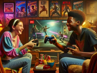 two-teenagers-debating-between-playstation-and-xbox-in-a-cozy-living-room