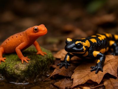 amphibian species comparison