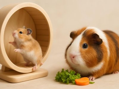 comparing small pet behaviors