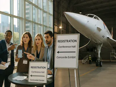 conference-attendees-confused-by-sign-pointing-to-concorde-airplane-exhibit