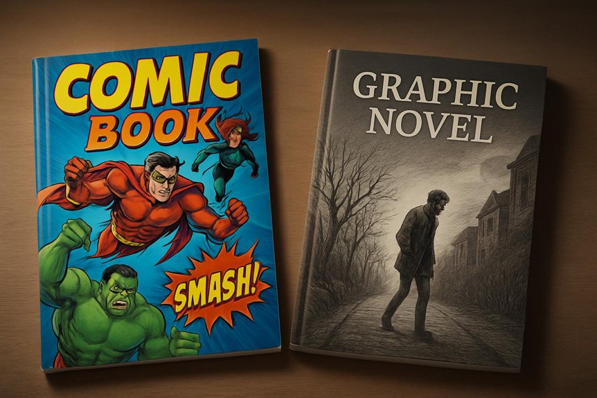 Comics Vs Graphic Novels: the Differences That Matter in Practice With ...