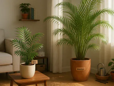 parlor-palm-on-a-table-beside-a-taller-areca-palm-near-a-bright-window