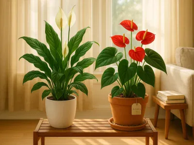 peace-lily-and-red-anthurium-side-by-side-in-a-sunlit-living-room-corner