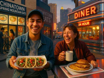 people-enjoying-tacos-and-diner-food-on-a-neon-lit-las-vegas-street-at-dusk