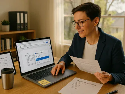 Best Substitute For Microsoft Word person-at-desk-comparing-google-docs-and-libreoffice-on-a-laptop-screen
