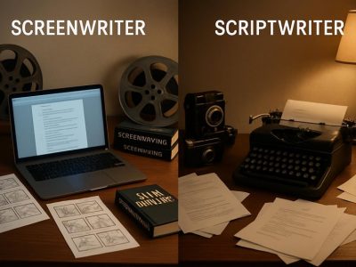 screen vs script writing