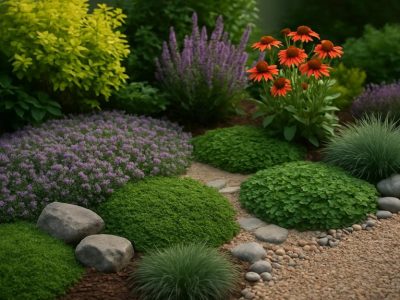 seasonal mulch replacement alternatives