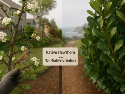 side-by-side-hawthorn-with-blossoms-and-bird-and-glossy-griselinia-evergreen-screen