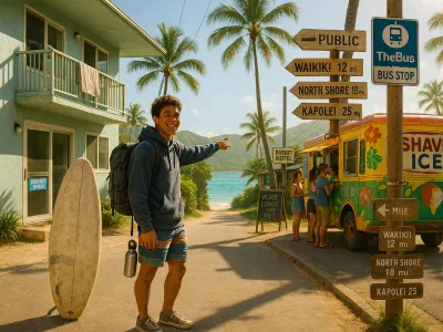 traveler-near-budget-condo-shave-ice-truck-and-a-palm-fringed-oahu-beach