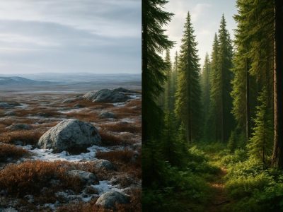 tundra vs taiga differences