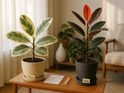 two-rubber-plants-side-by-side-creamy-tineke-and-pink-tinged-ruby-near-a-window