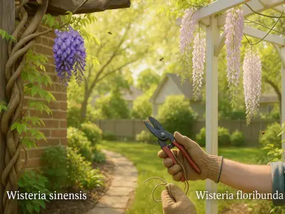 two-wisterias-side-by-side-short-dense-clusters-versus-long-pendant-racemes