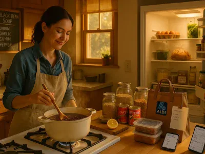 woman-stirring-simmering-pot-of-beans-in-a-warm-budget-friendly-kitchen