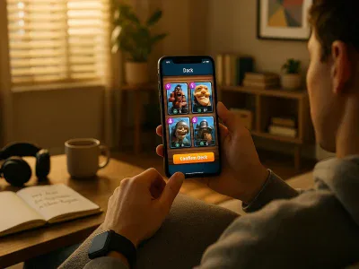 young-player-holding-phone-showing-beginner-clash-royale-deck-cards