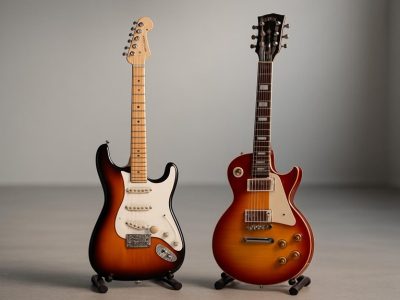 Fender Versus Gibson Guitars: What’s Different, What’s Not Without Overthinking It fender and gibson comparison