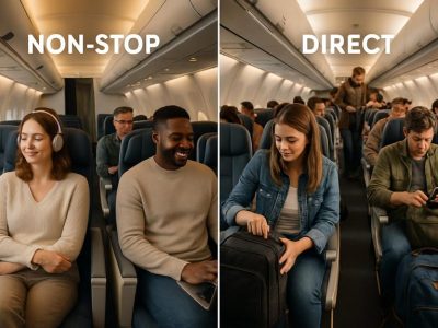 Direct Flight Vs Non-Stop Flight: How They Differ, and What You Give up Either Way for Domestic Trips flight types comparison explained