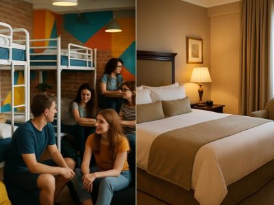 hostel versus hotel comparison