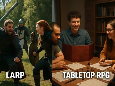 larp and tabletop rpg differences