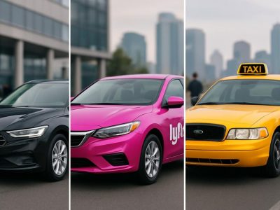 ride sharing versus traditional taxis