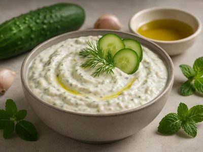 How to Make the Best Homemade Tzatziki Sauce creamy cucumber yogurt dip